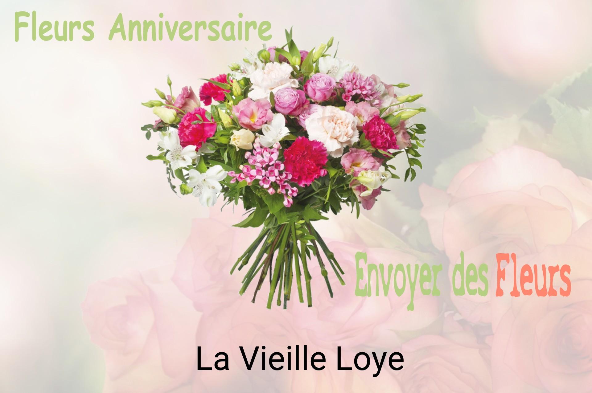Bouquet de fleurs d’anniversaire livré à La Vieille-Loye