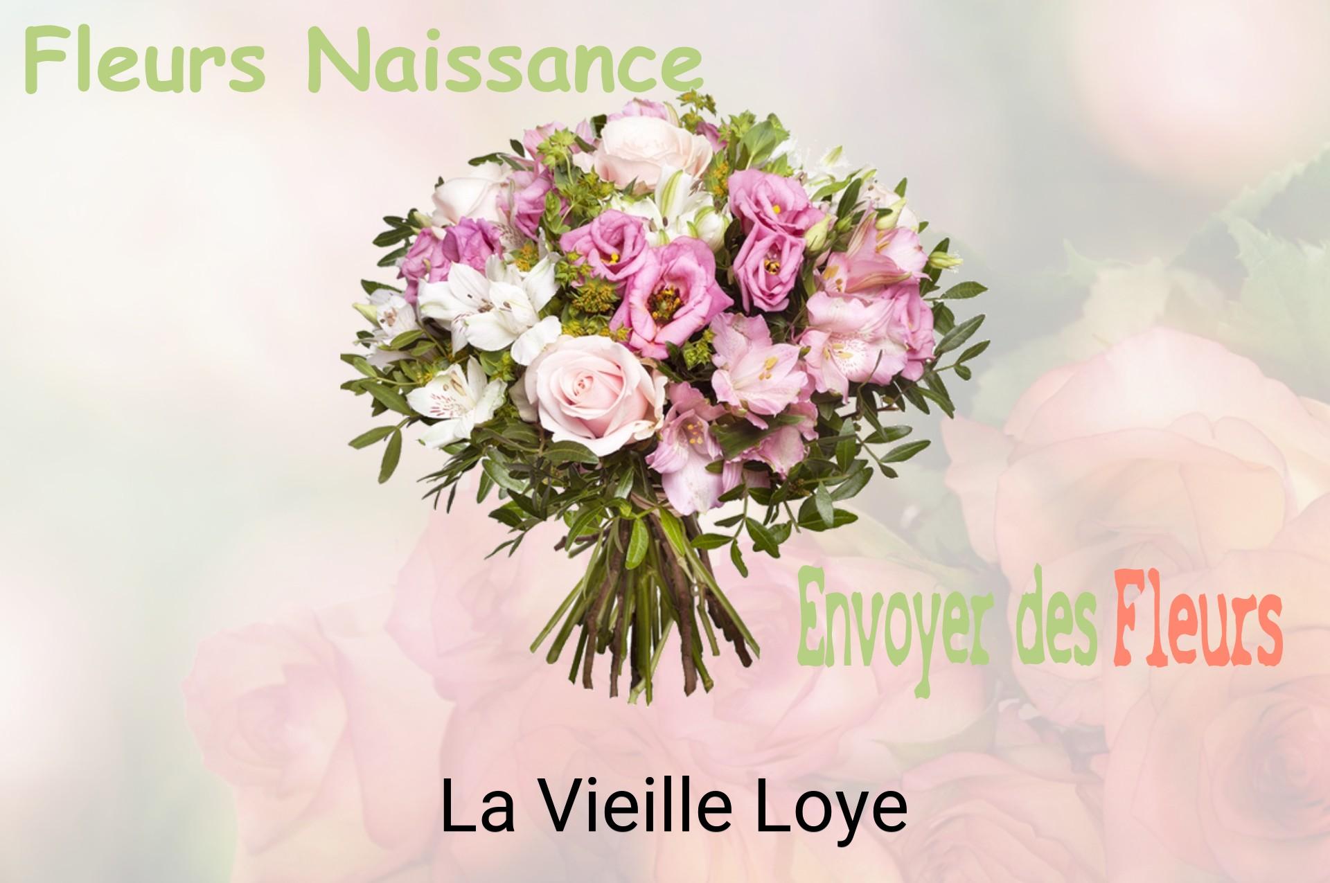 Bouquet de fleurs de naissance livré à La Vieille-Loye